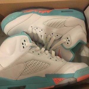 Jordan 5 Retro Light Aqua (GS) 6.5